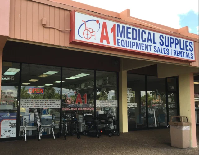 A1 Medical Supplies hospital bed rental in Greenacres